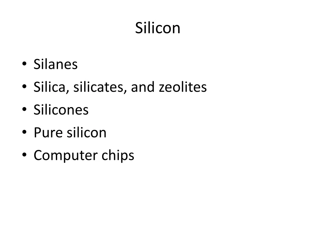 silicon