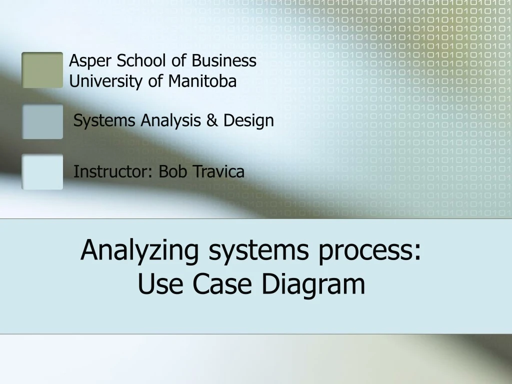 analyzing systems process use case diagram