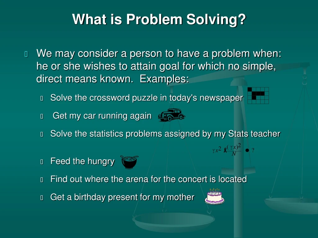 what is problem solving