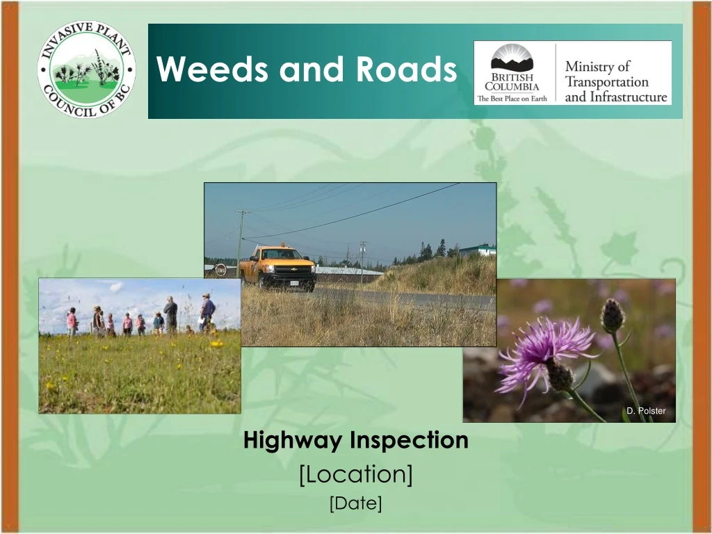 highway inspection location date