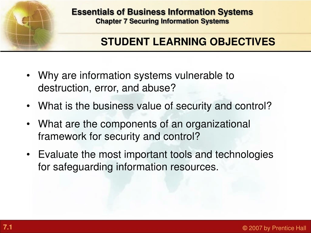 essentials of business information systems