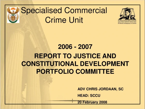 Specialised Commercial Crime Unit