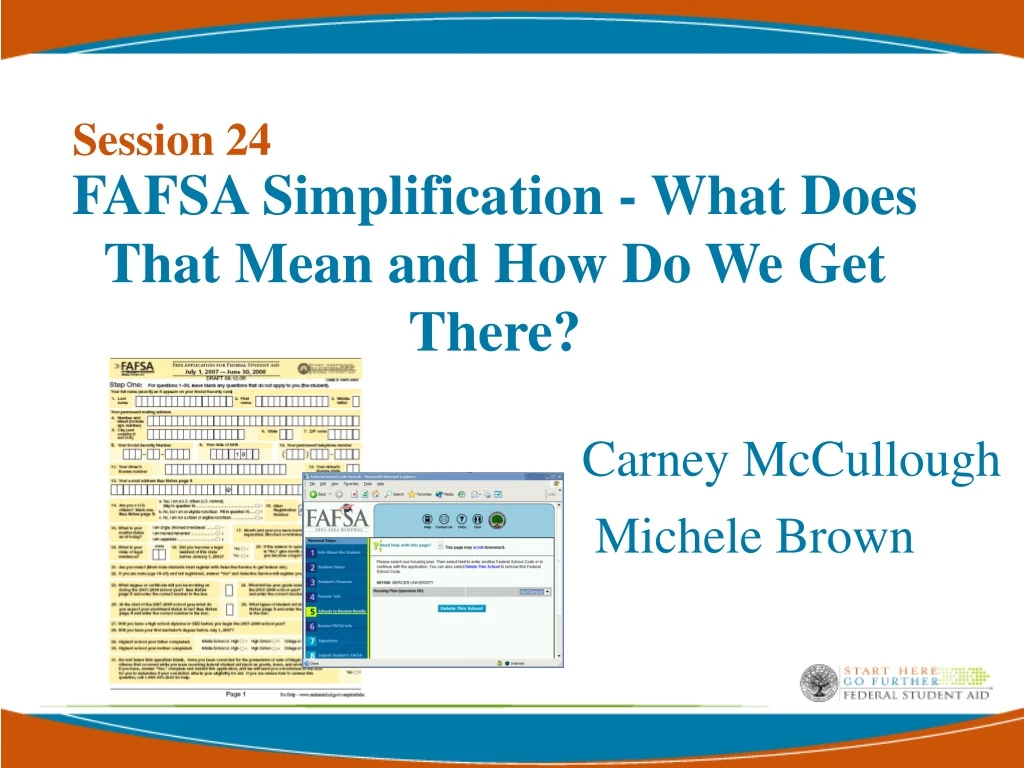 fafsa simplification what does that mean and how do we get there