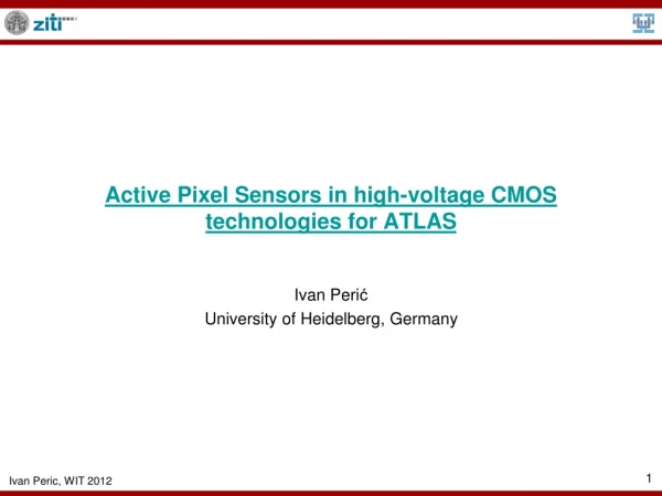 Active Pixel Sensors in high-voltage CMOS technologies for ATLAS