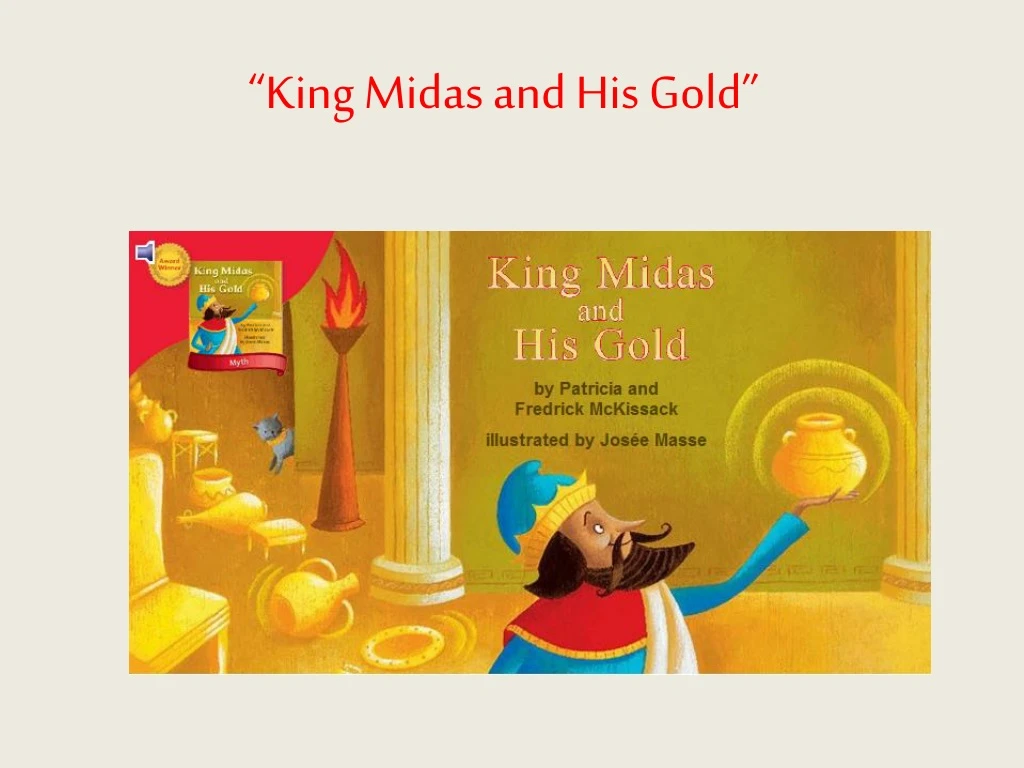 king midas and his gold
