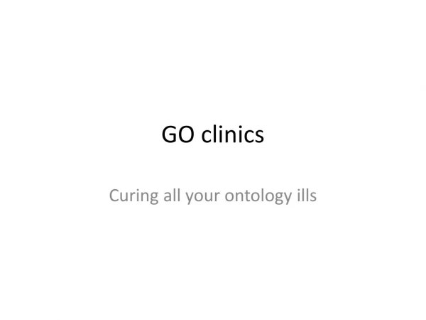 GO clinics