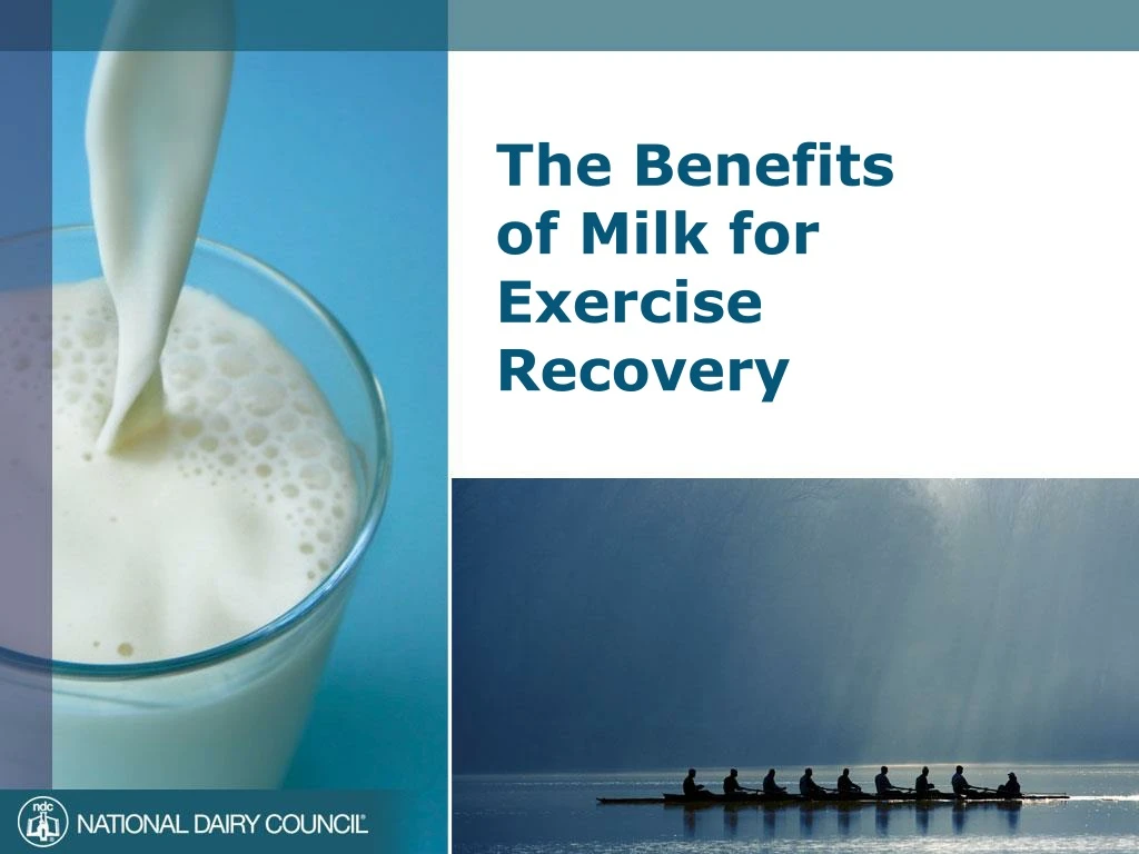 the benefits of milk for exercise recovery