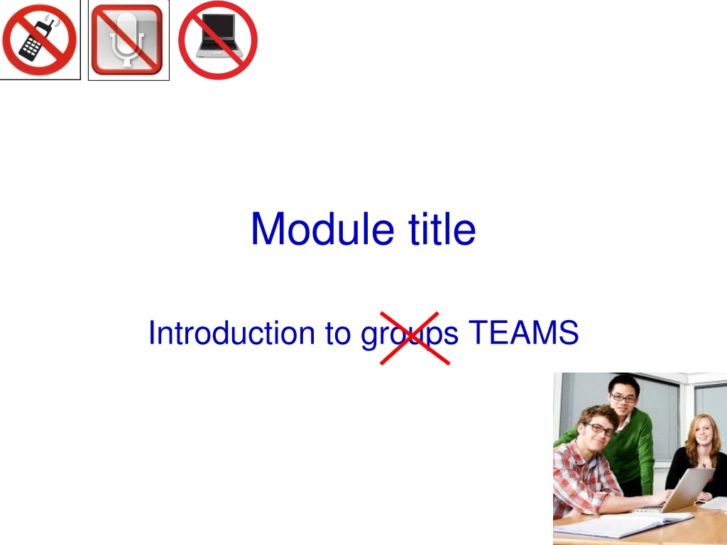 module title