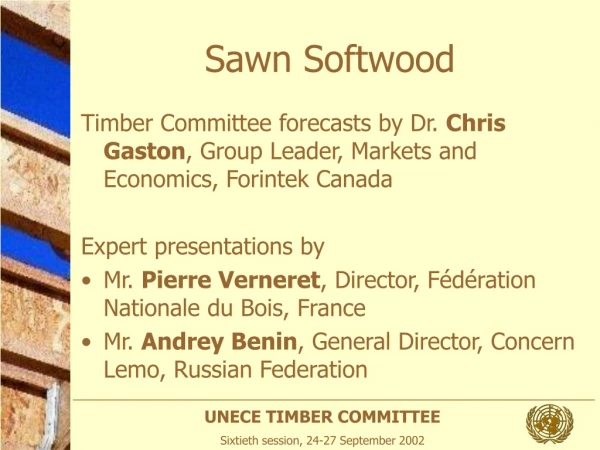 Sawn Softwood