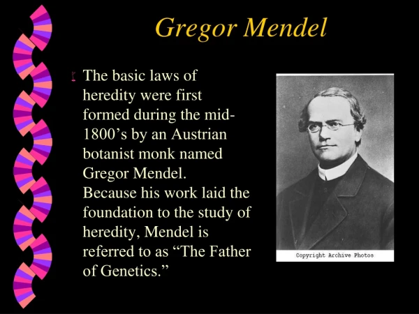 Gregor Mendel