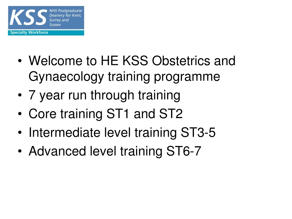 welcome to he kss obstetrics and gynaecology