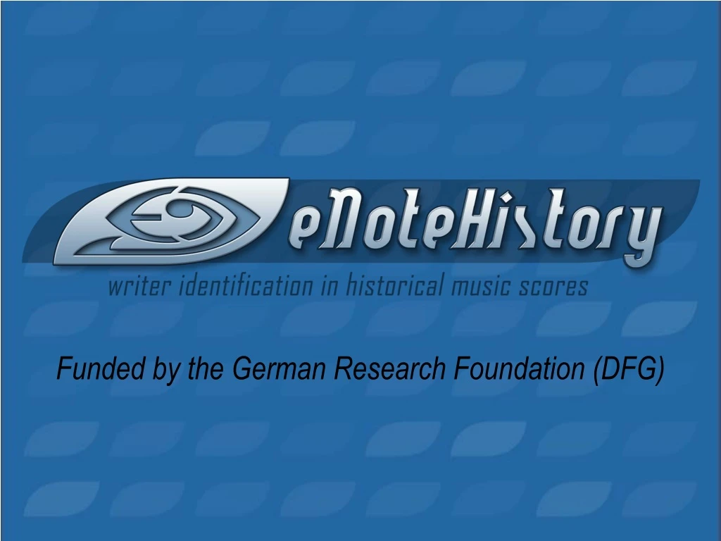funded by the german research foundation dfg