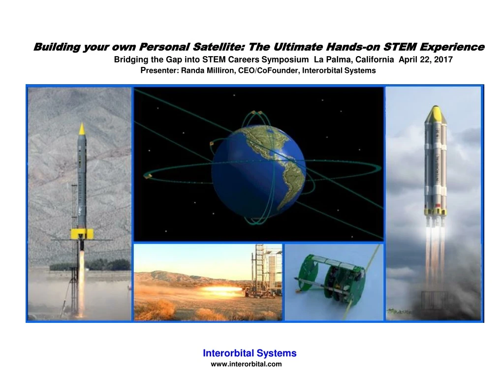 building your own personal satellite the ultimate
