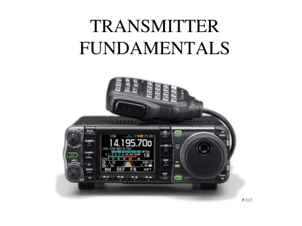 TRANSMITTER FUNDAMENTALS