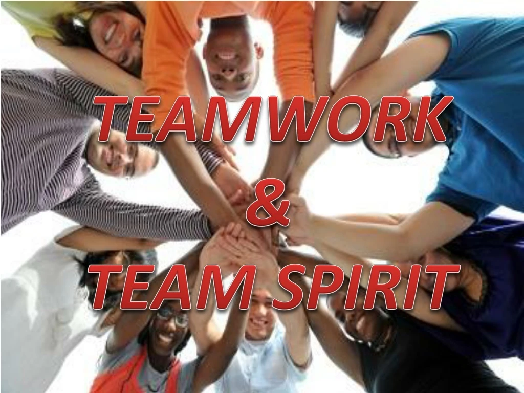 teamwork team spirit