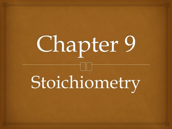 Chapter 9