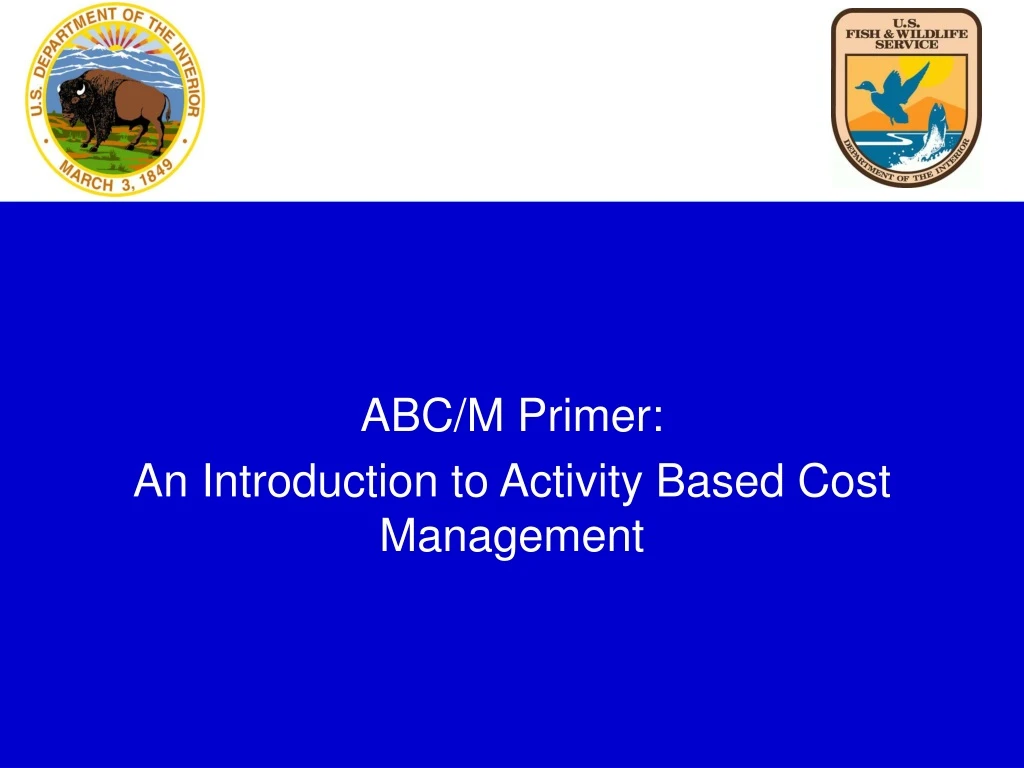 abc m primer an introduction to activity based