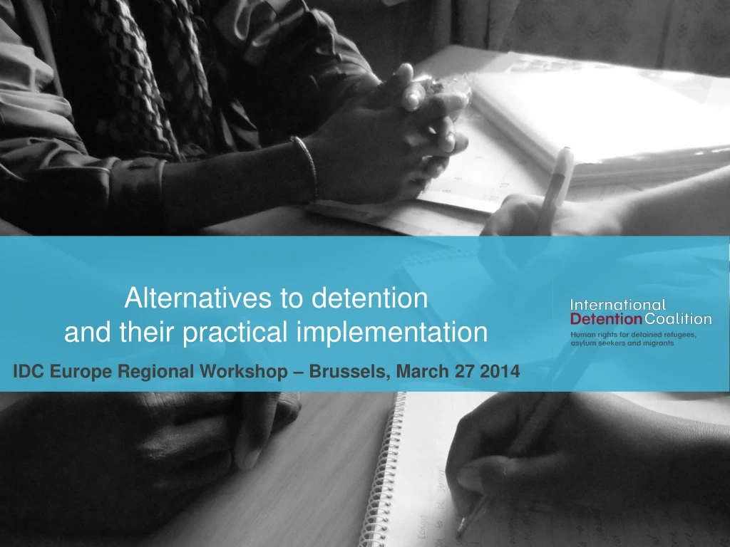 alternatives to detention and their practical implementation