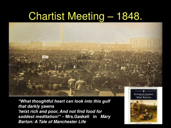 Chartist Meeting – 1848.