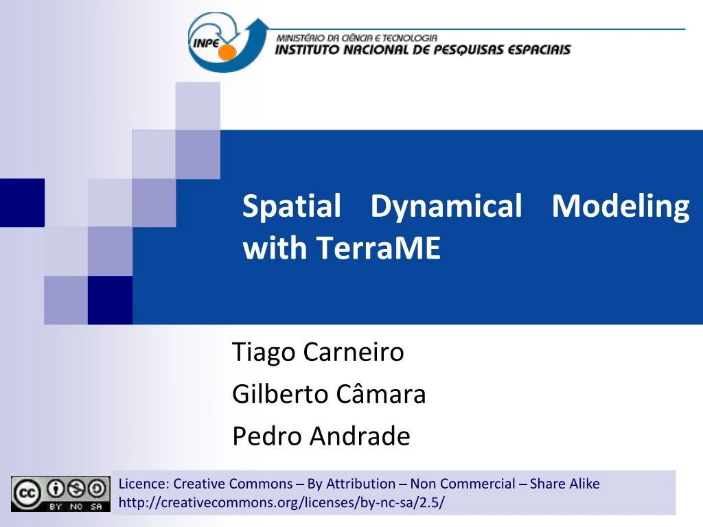 spatial dynamical modeling with terrame