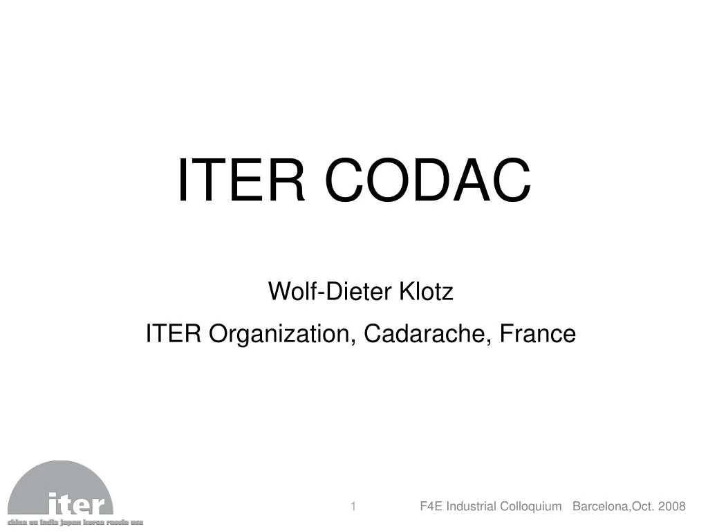 iter codac