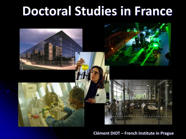 Doctoral Studies in France