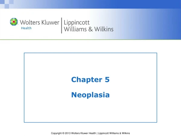 Chapter 5 Neoplasia