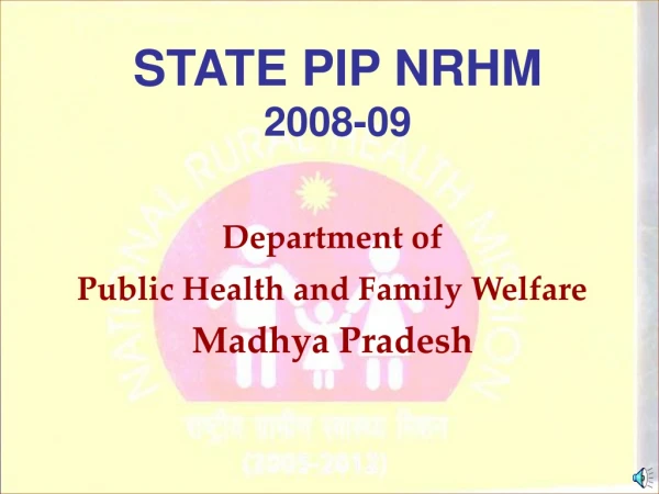 STATE PIP NRHM  2008-09