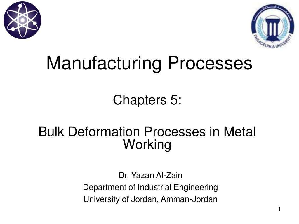 manufacturing processes