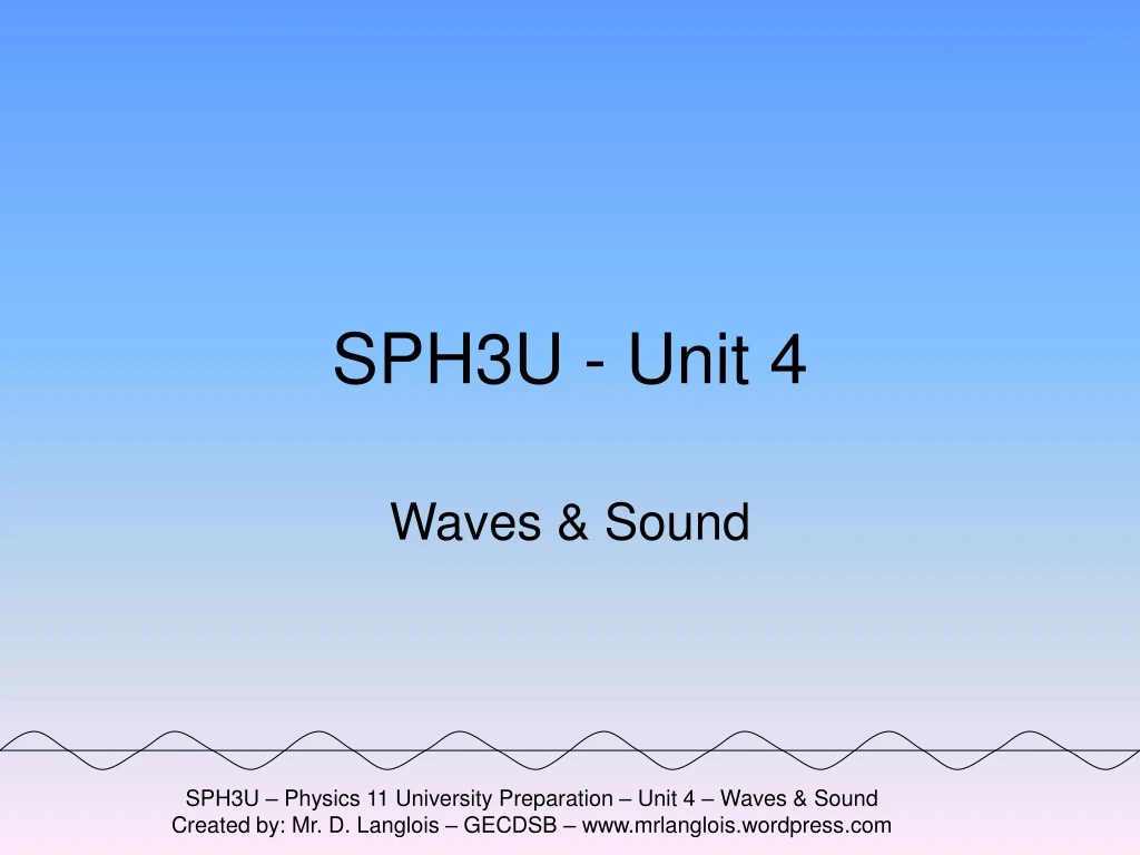 sph3u unit 4