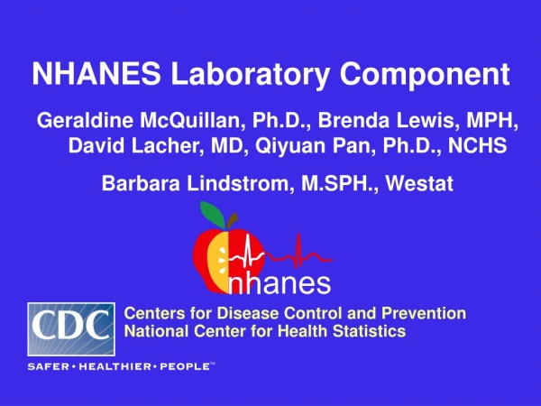 NHANES Laboratory Component