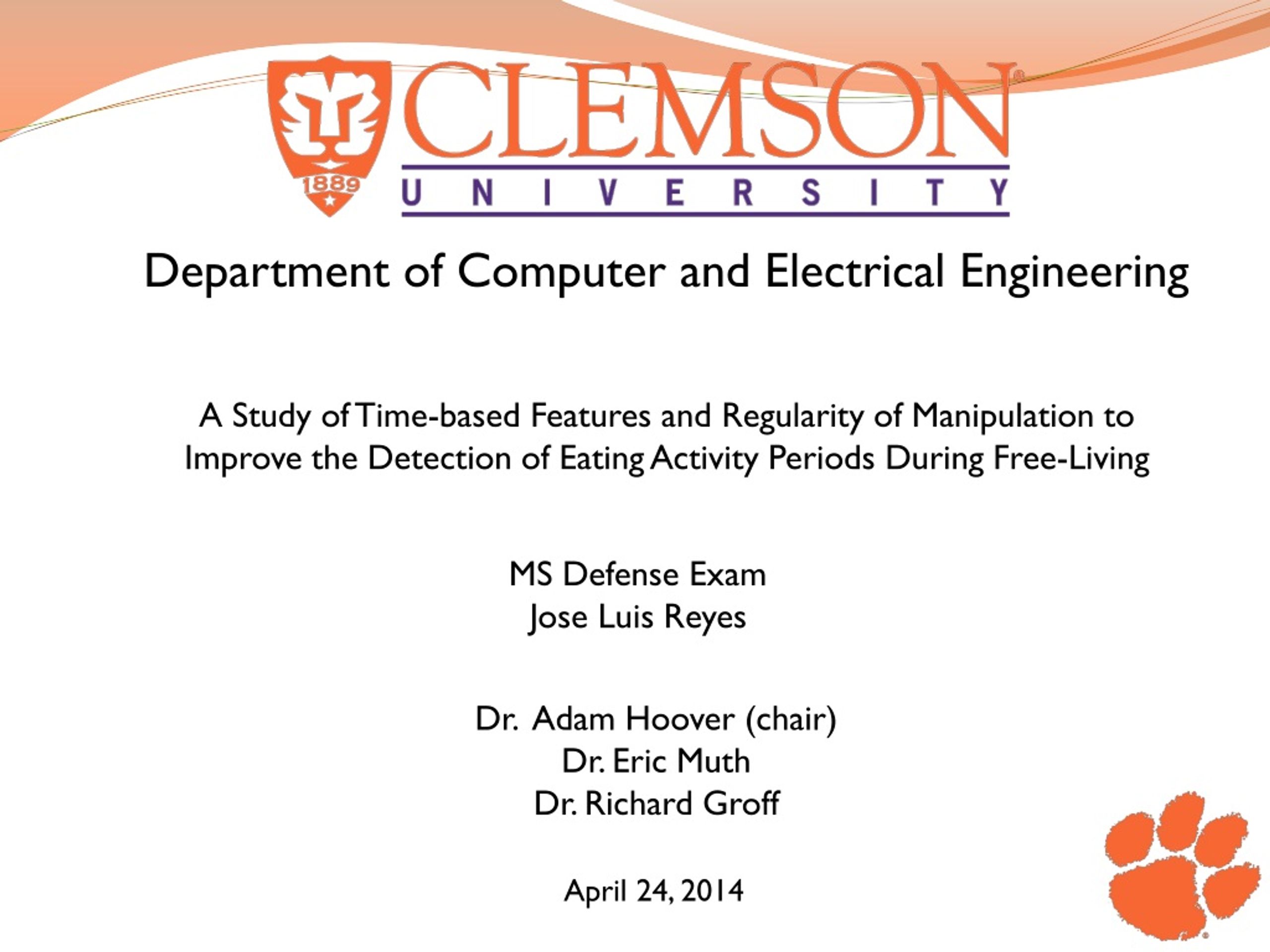 PPT - Department of Computer and Electrical Engineering PowerPoint ...
