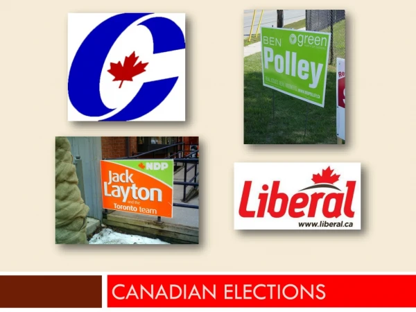 Canadian Elections