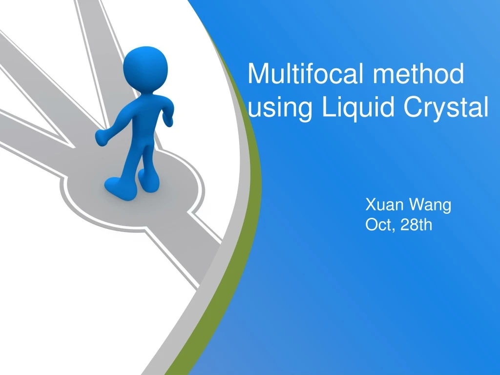 multifocal method using liquid crystal