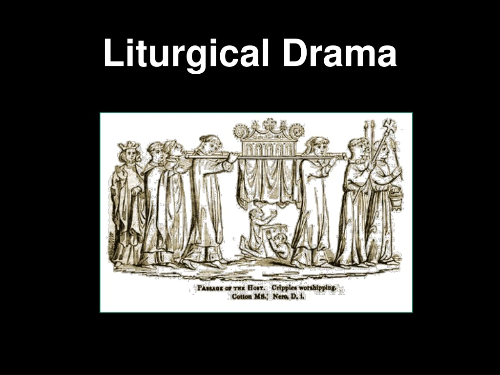 liturgical drama