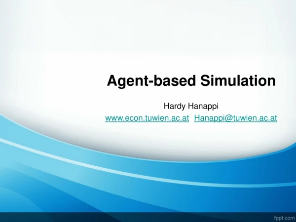 Agent-based Simulation