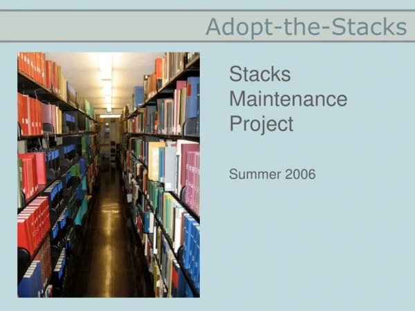 Adopt-the-Stacks