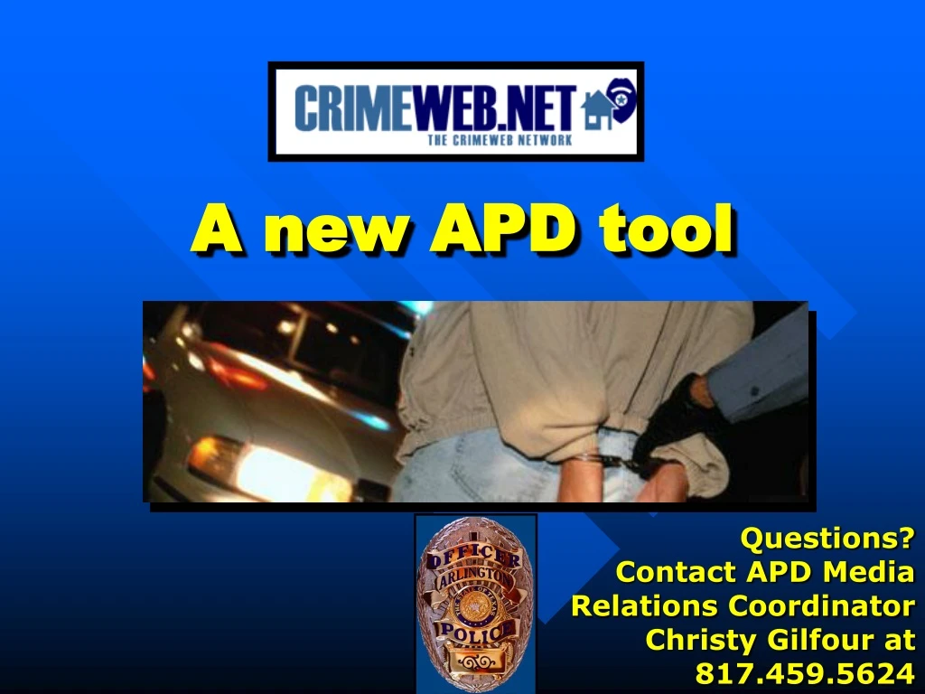 a new apd tool