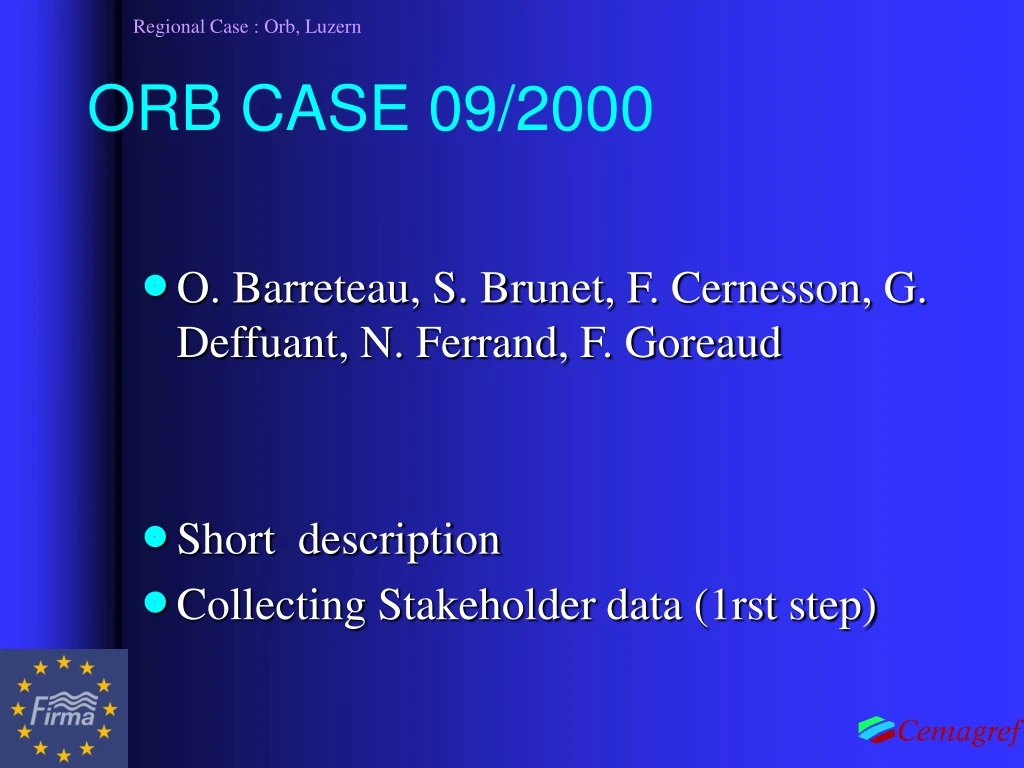 orb case 09 2000