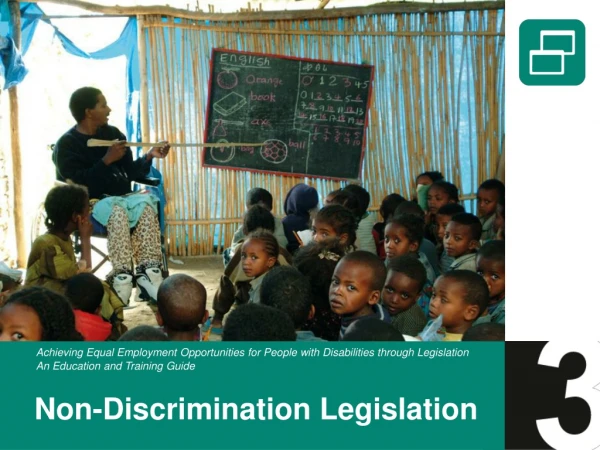 Non-Discrimination Legislation