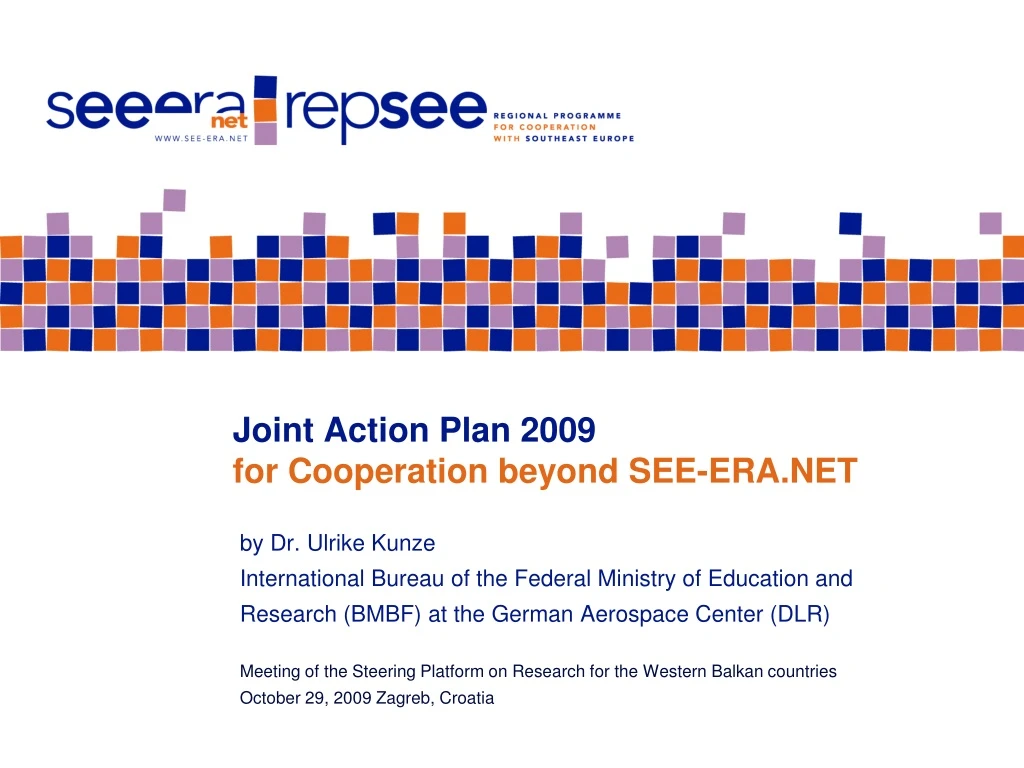 joint action plan 2009 for cooperation beyond see era net
