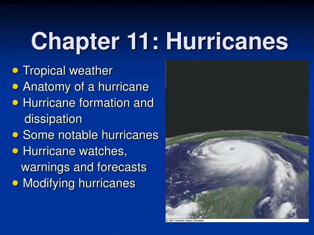 chapter 11 hurricanes