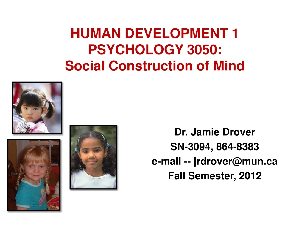 human development 1 psychology 3050 social