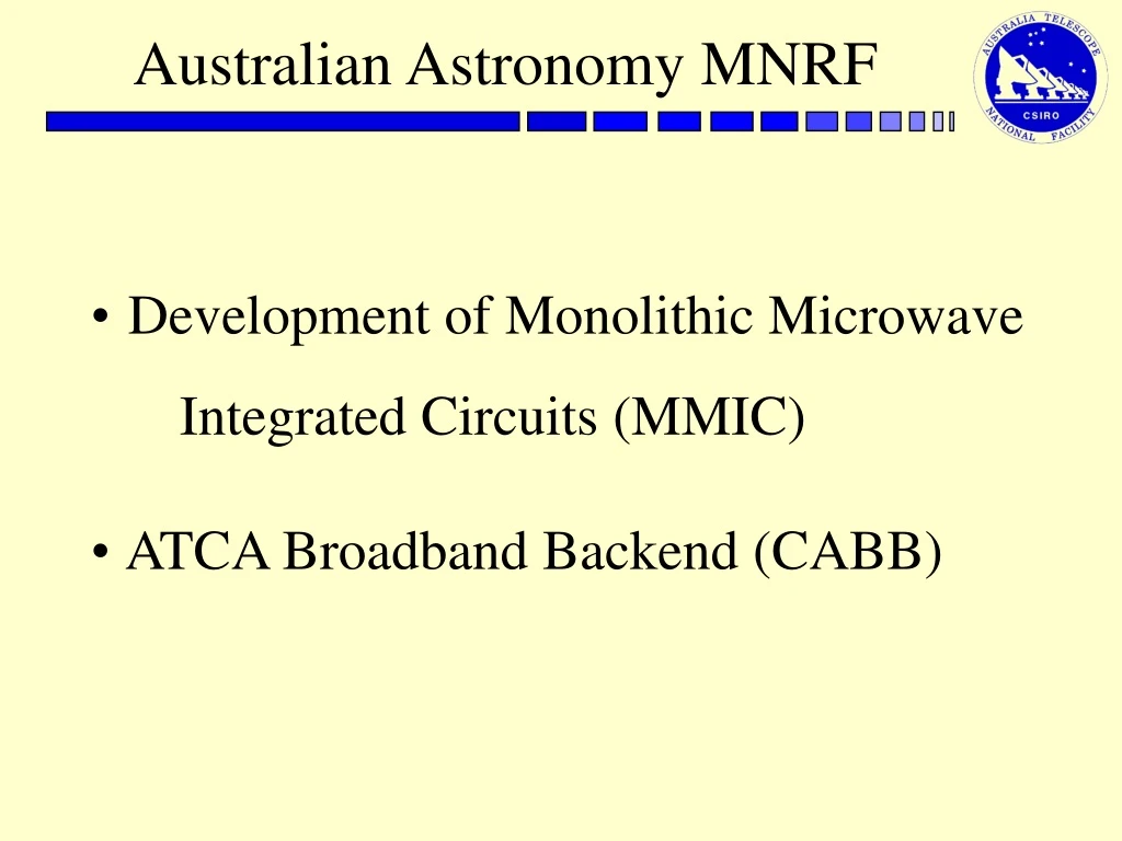 australian astronomy mnrf