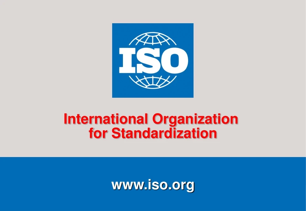 international organization for standardization