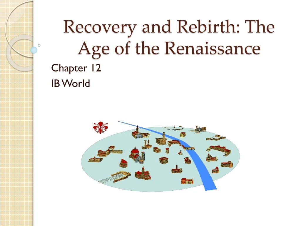recovery and rebirth the age of the renaissance