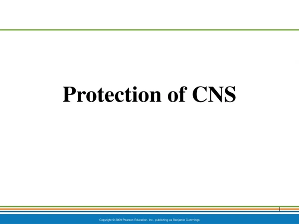 Protection of CNS