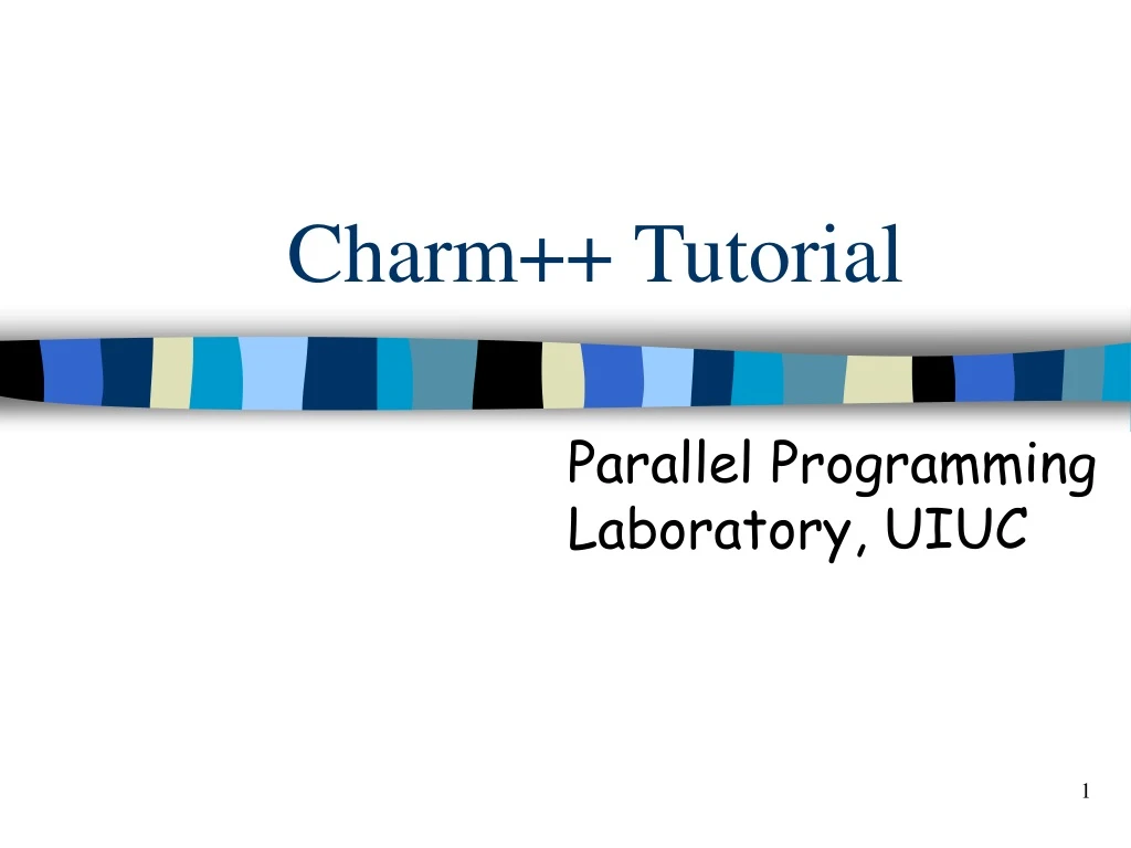 parallel programming laboratory uiuc