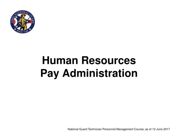 Human Resources  Pay Administration