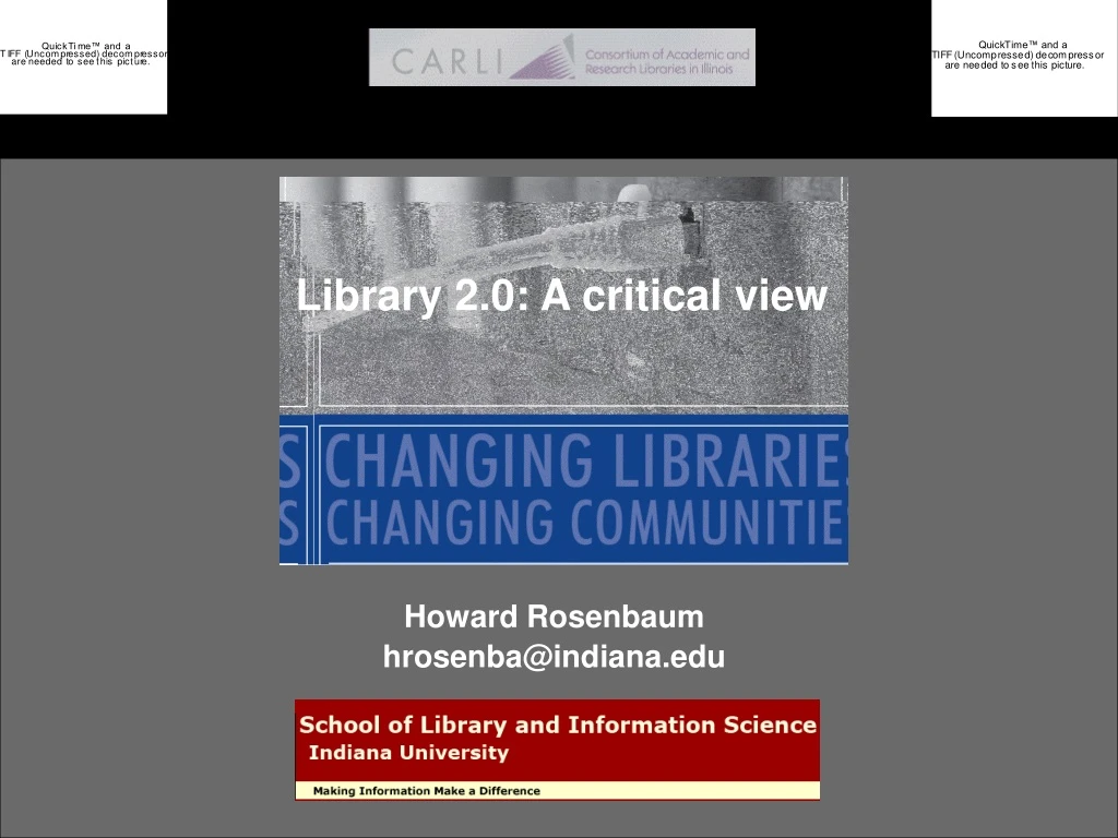 library 2 0 a critical view
